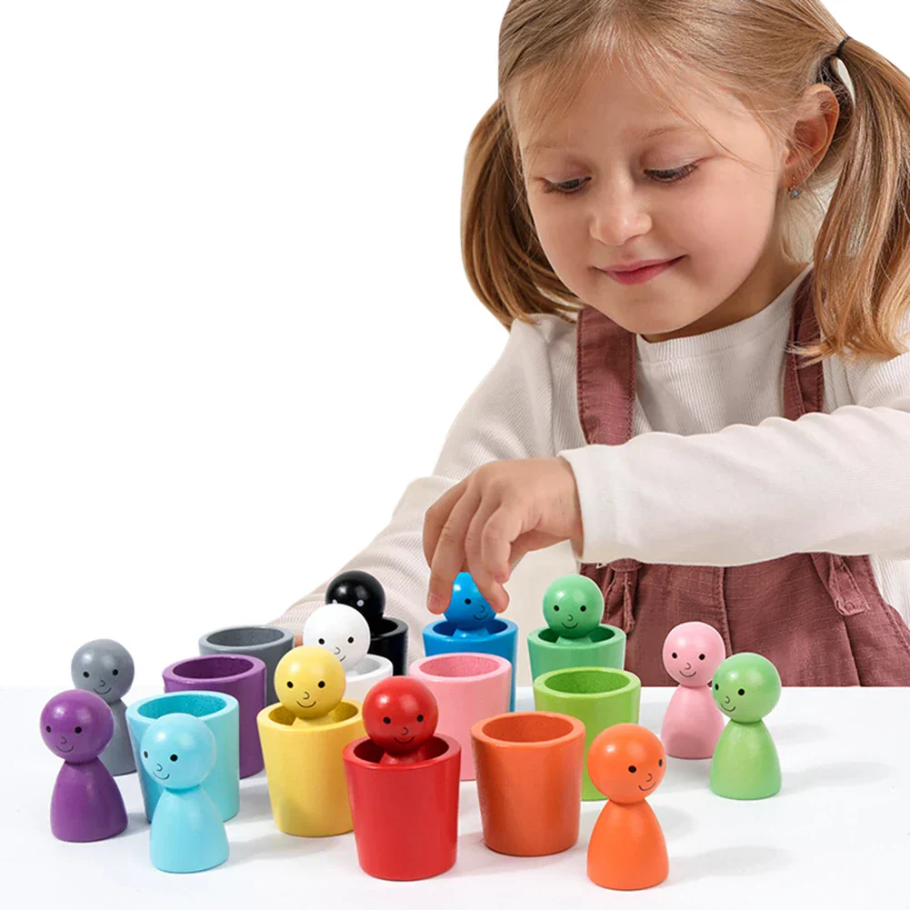 Montessori Color Match Dolls - Image 3