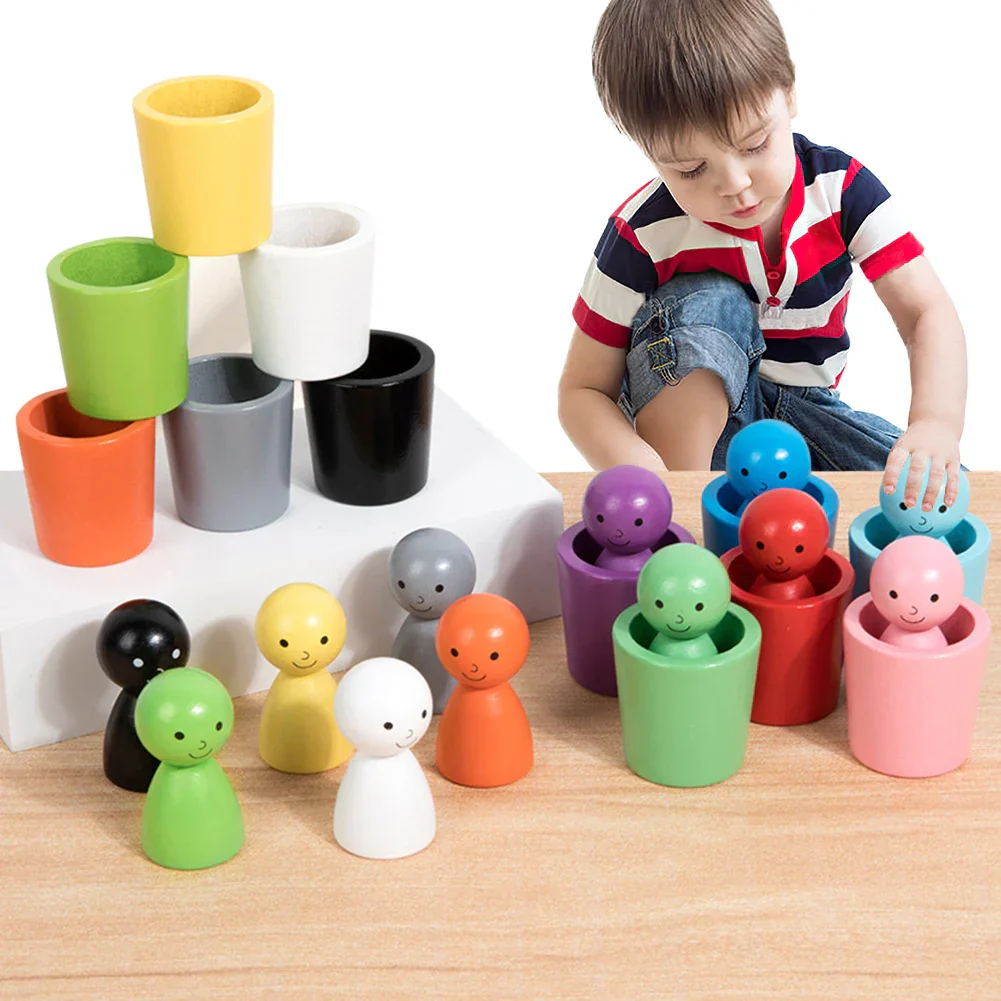 Montessori Color Match Dolls - Image 4