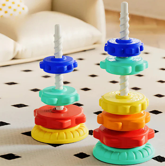 Montessori Rainbow Tower - Image 4