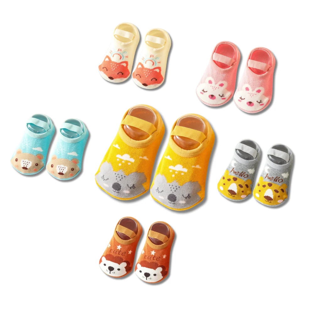 SunnyToes Cartoon Baby Socks - Image 18